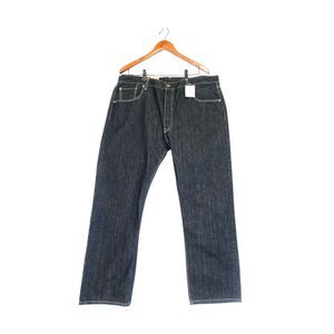 Levis 501XX Mens Button Fly Straight Leg Jeans 40x30 Dark Indigo Y2K Vintage